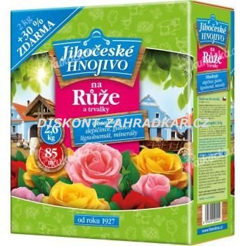 Jihočeské hnojivo - Růže a trvalky 2,6kg