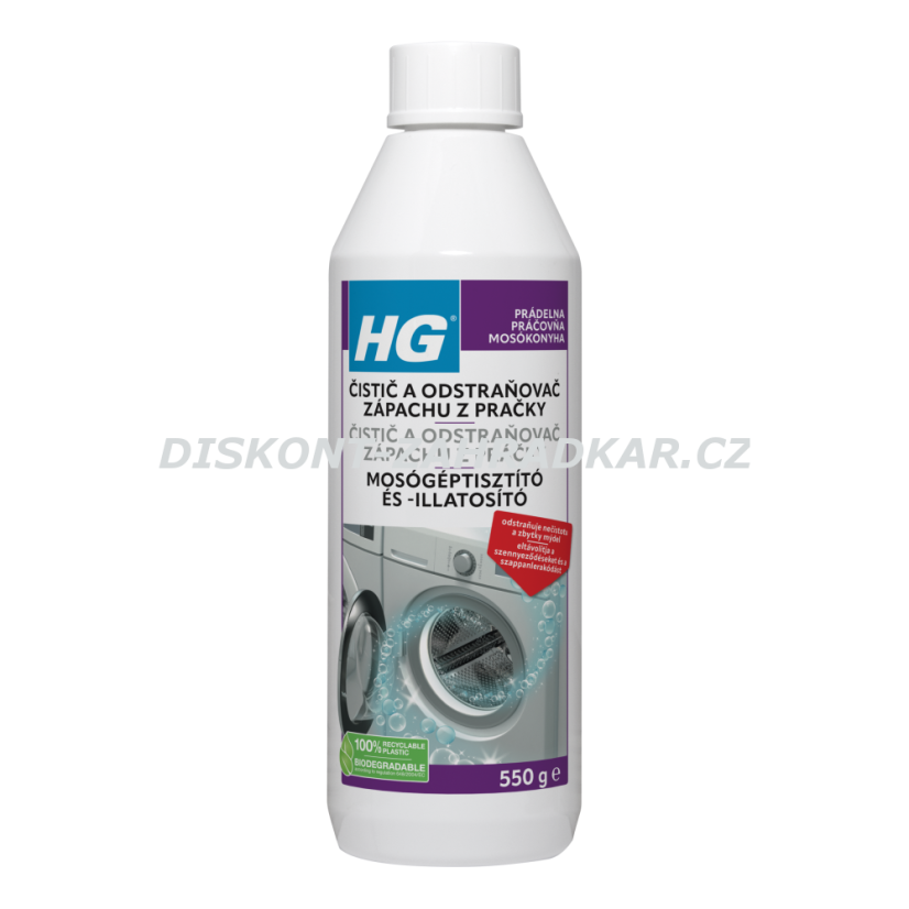 HG 65705 Odstraňovač zápachu z pračky 550ml