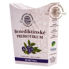 Bylinné prebiotické pastilky - Borůvka 20ks