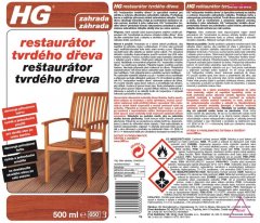 HG 30405 Restaurátor dřevěného zahradního nábytku 500ml