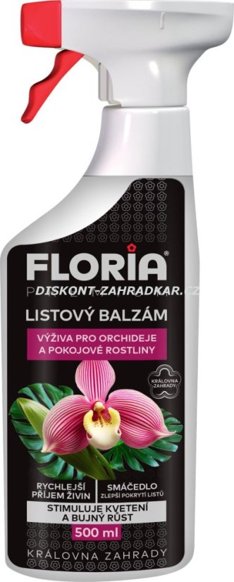 FLORIA - Listová výživa pro orchideje 500ml FLORIA - Listová výživa pro orchideje 500ml
