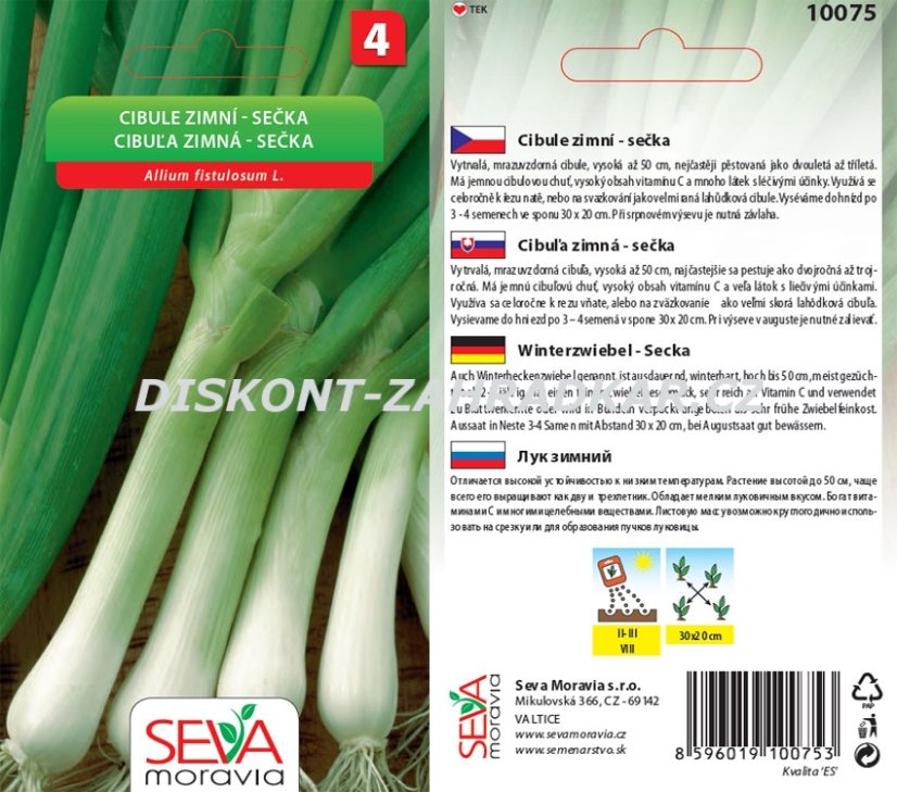 10075 Cibule zimní sečka 1,5g / 1107