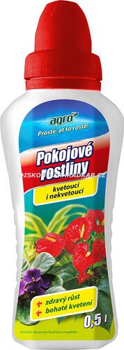 AGRO Kapalné hnojivo pro pokojové rostliny 0,5 l