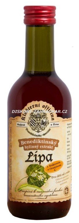 Bylinný fruktózový sirup LÍPA 290 g Bylinný fruktózový sirup LÍPA 290 g