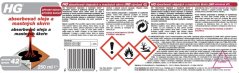 HG 47003 Absorbovač oleje a mastných skvrn z přírodního kamene 250 ml