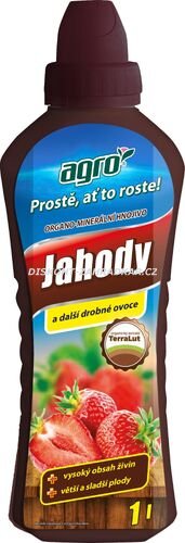 Organo-minerální kapalné hnojivo na jahody a drobné ovoce 1 l