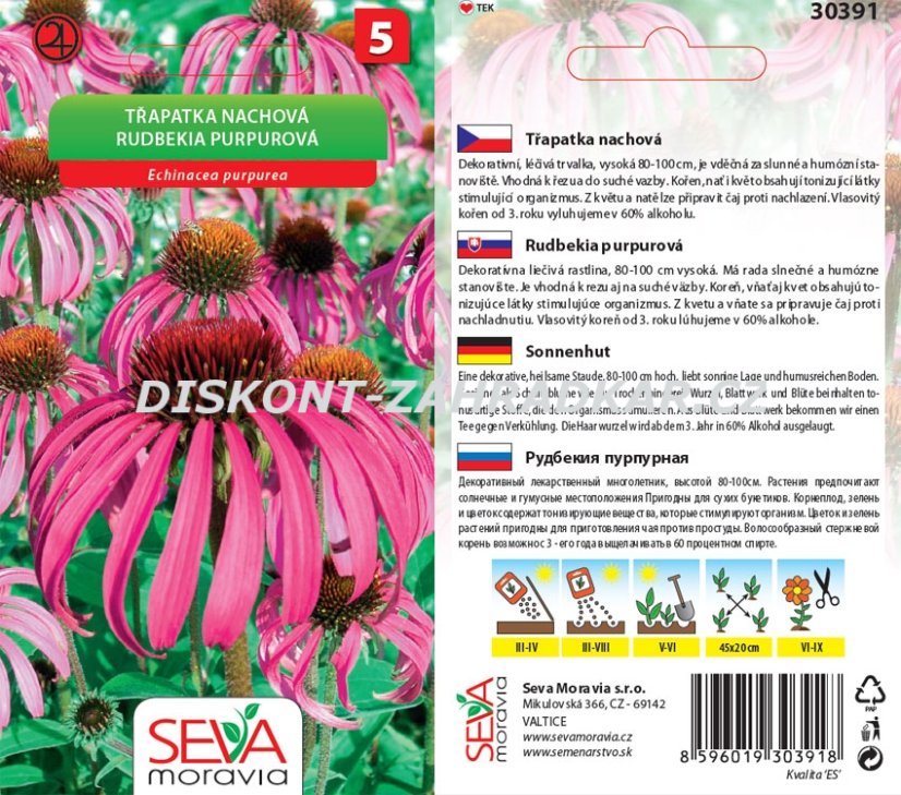 30391 Třapatka nachová 0,5g / 3704