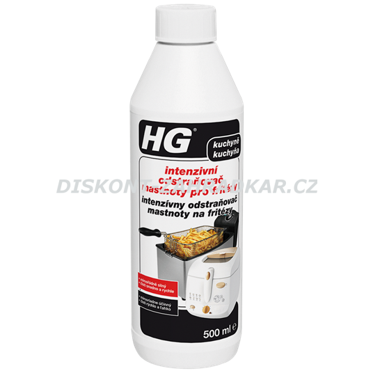 HG 61605 Intenzivní odstraňovač mastnoty pro fritézy 500ml