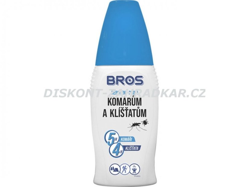 Bros Repelent proti komárům a klíšťatům 50ml