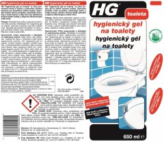 HG 32105 Hygienický gel na toalety 500ml