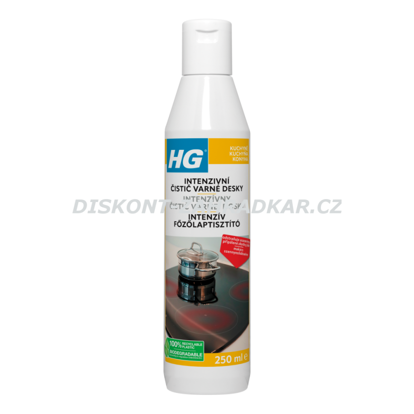 HG 10202 Intenzivní čistič varné desky 250ml
