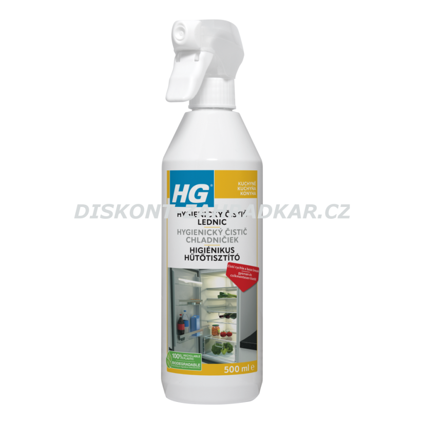 HG 33505 Hygienický čistič lednic 500ml