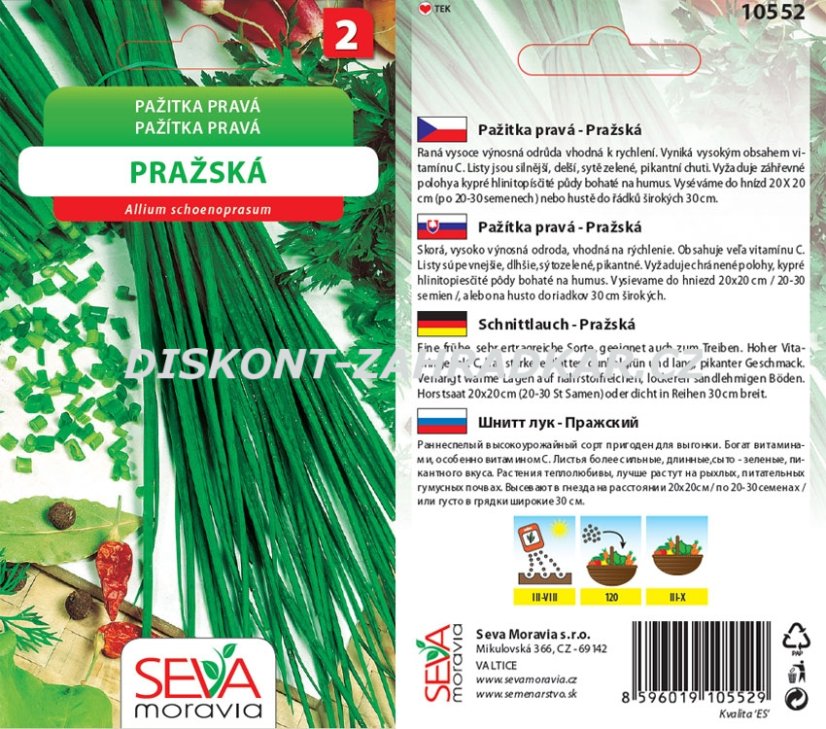 10552 Pažitka Pražská 1,5g / 2307