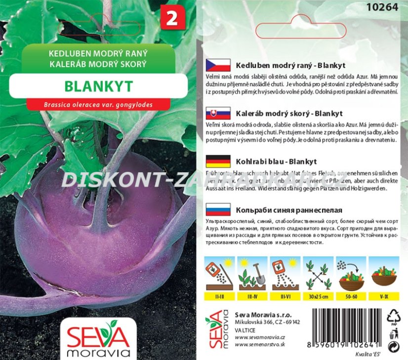 10264 Kedluben modrý Blankyt 0,8g / 1302