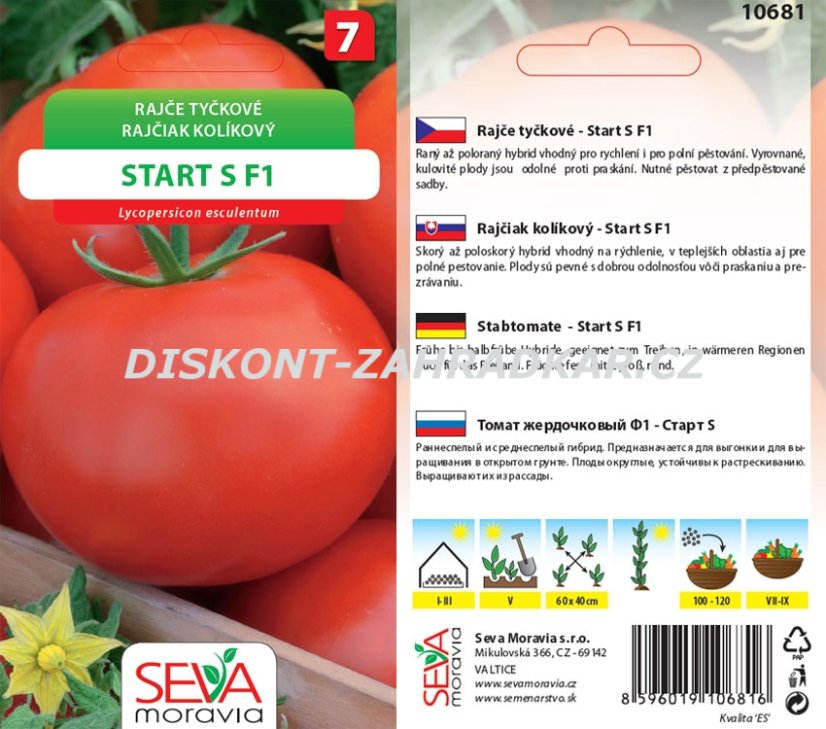 10681 Rajče F1 Start 0,15g / 2606
