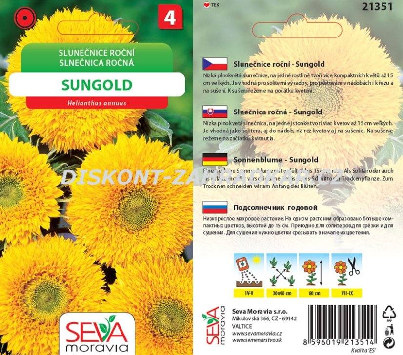 21351 Slunečnice Sungold 1g / 4305