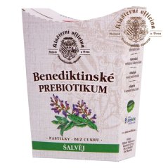 Bylinné prebiotické pastilky - Šalvěj 20ks
