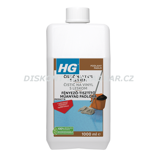 HG 11810 Vyž. čistič s leskem pro podlahy z umělých materiálů 1000ml