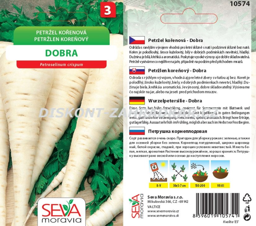 10571 Petržel koř. Dobra/Berliner 3g / 2401