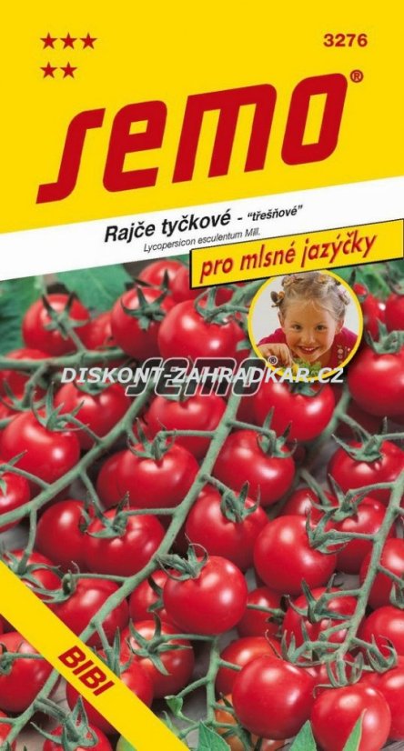 432762 Rajče tyč. Třešňové Bibi 30s / 2709