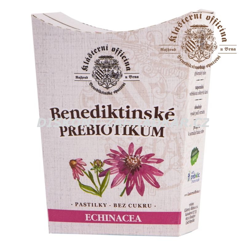 Bylinné prebiotické pastilky - Echinacea 20ks Bylinné prebiotické pastilky - Echinacea 20ks