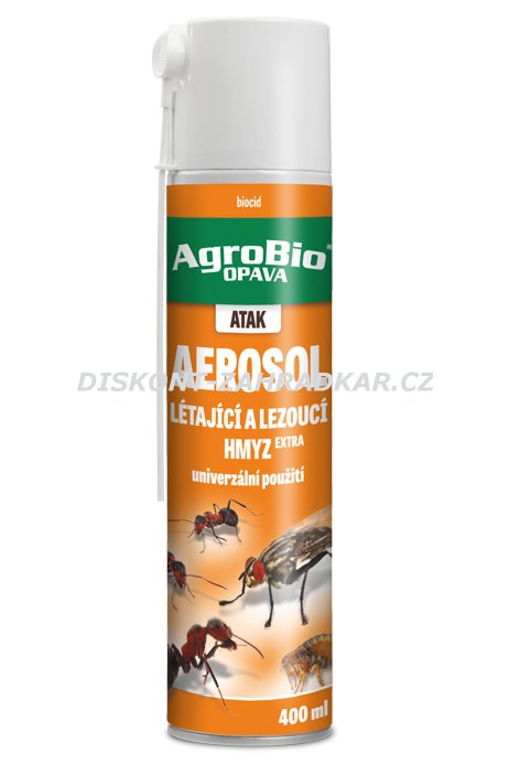 ATAK aerosol na létající a lezoucí hmyz EXTRA 400ml