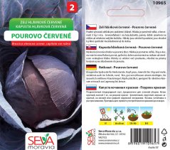 10965 Zelí Pourovo červené 0,8g / 3407