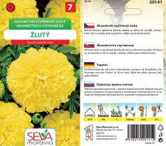 20141 Aksamitník vzpřímený nízký žlutá 0,6g /D