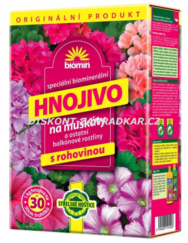 Biomin muškáty 1kg
