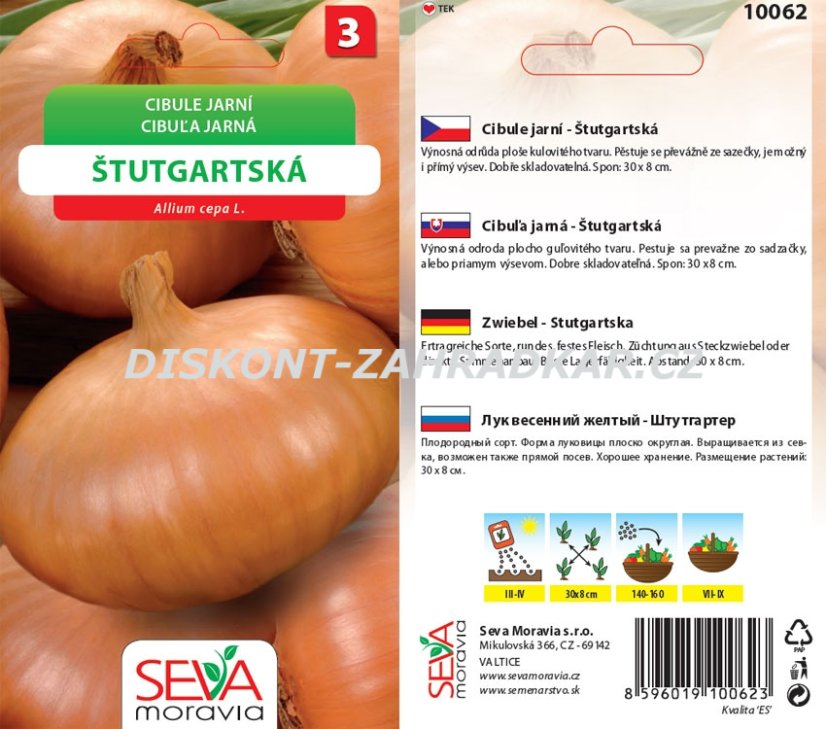 10062 Cibule Štutgartská 1,5g / 1111