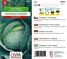 10941 Zelí Pourovo Pozdní 0,8g / 3406