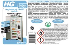 HG 33505 Hygienický čistič lednic 500ml