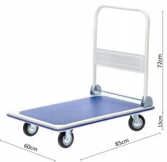 Skládací plošinový vozík do 300kg / CH2811