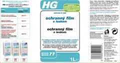 HG 11310 Ochranný film s leskem pro podlahy z umělých materiálů 1000 ml