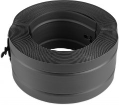 Neviditelný obrubník - Obrubník zahradní skrytý 12 m / 12 cm černý