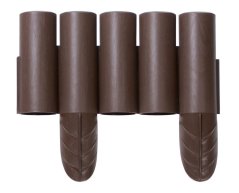 Palisáda s obrubou - Hnědá 2,35 m