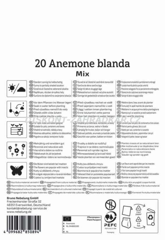 2775008/8302 Sasanka vábná směs 20ks