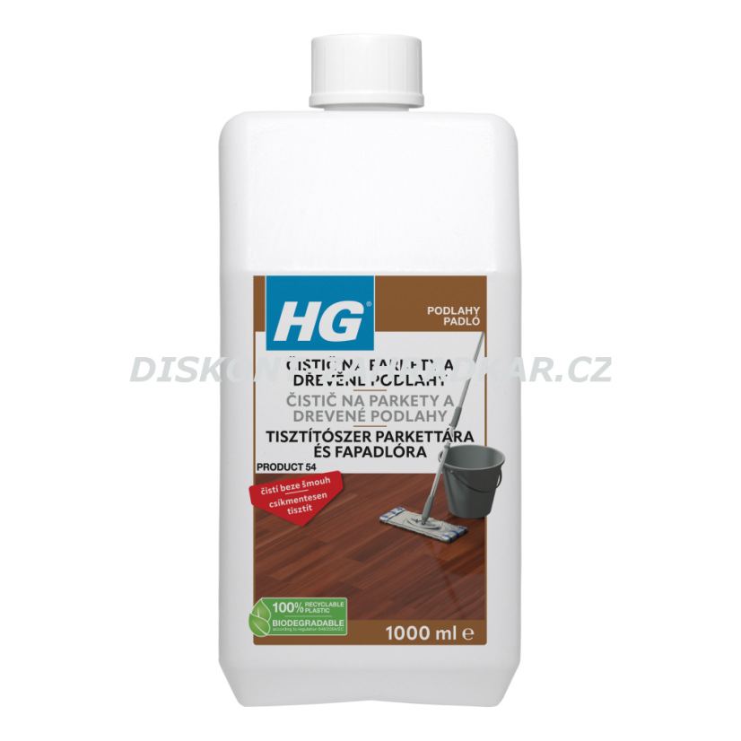 HG 22010 Čistič pro parketové podlahy 1000ml