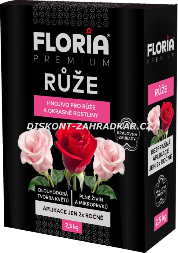 FLORIA PREMIUM Hnojivo pro růže 2,5 kg