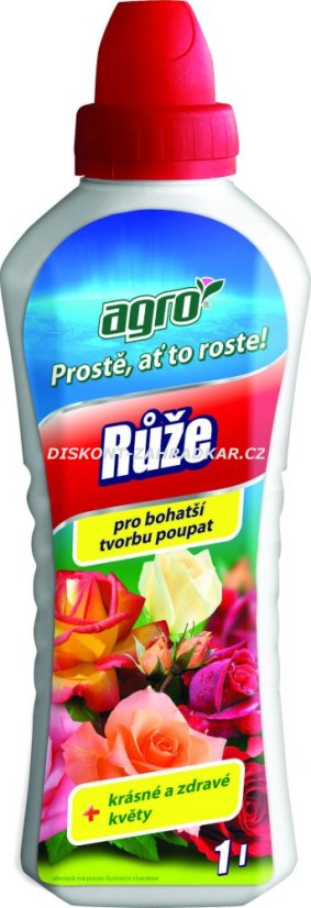 AGRO Kapalné hnojivo pro růže 1l AGRO Kapalné hnojivo pro růže 1l