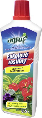 AGRO Kapalné hnojivo pro pokojové rostliny 0,5 l