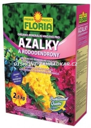 Floria OM hnojivo pro azalky a rododendron 2,5kg