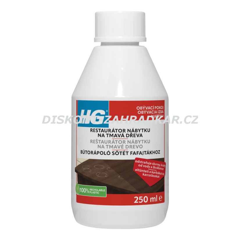 HG 41003 Restaurátor nábytku pro tmavé druhy dřeva 250ml