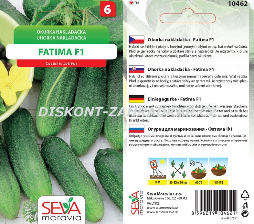 10462 Okurka F1 Fatima 1g / 1711