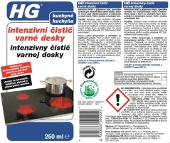 HG 10202 Intenzivní čistič varné desky 250ml