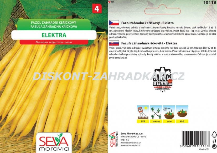 10118/x Fazol Elektra 20g