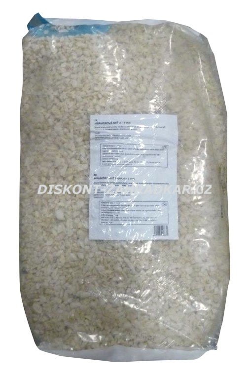 AGRO Mramorová drť 7-14 mm 30kg AGRO Mramorová drť 7-14 mm 30kg