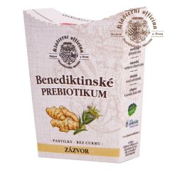 Bylinné prebiotické pastilky - Zázvor 20ks