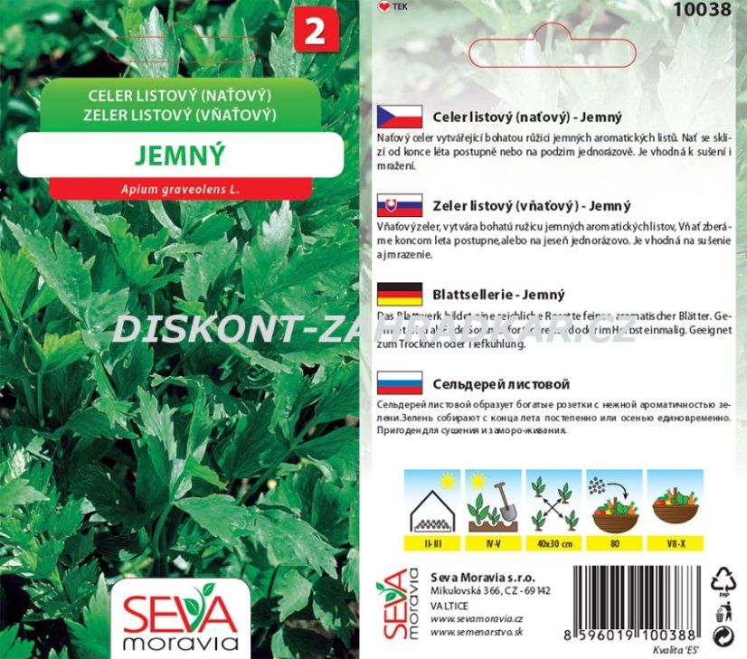10038 Celer naťový jemný 0,2g / 1105