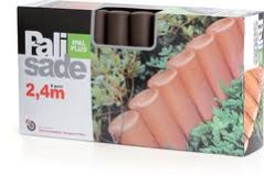 Palisáda s obrubou - Terracota 2,35 m